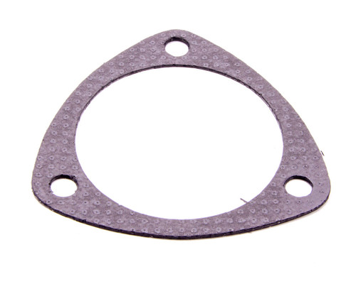 Collector Gasket - 0.063 in Thick - 3.5 in Diameter - 3-Bolt - Steel Core Laminate - Each