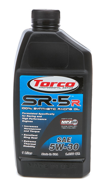 Motor Oil - SR-5R - 5W30 - Synthetic - 1 L Bottle - Each Motor Oil - SR-5R - 5W30 - Synthetic - 1 L Bottle - Each