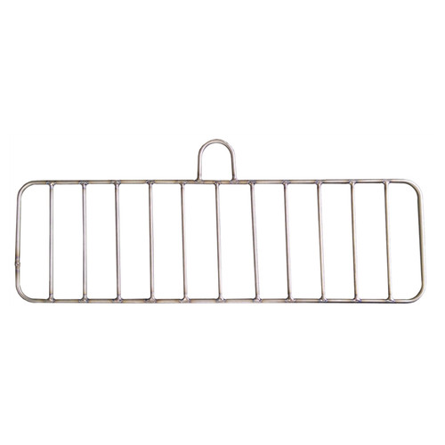 Rock Screen - 22.75 x 8.5 in - 2 in Wide Slots - Titanium - Natural - Micro / Midget Sprint Cars - Each