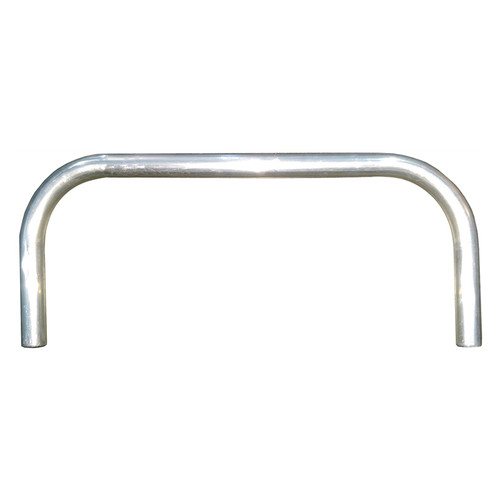 Bumper - Front - 1 in OD Tube - 0.120 in Wall - Single Bar - Aluminum - Natural - Triple X Sprint Car - Each