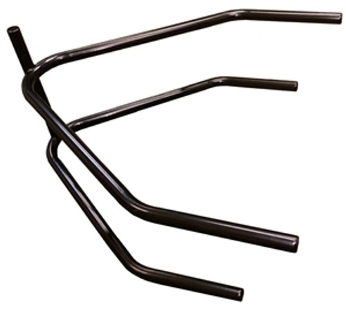 Bumper - Post - Rear - 1 in OD Tube - Chromoly - Black Powder Coat - Triple X Sprint Car - Each