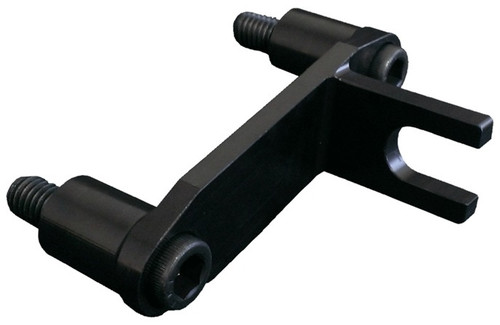Shifter Bracket - Hardware Included - Aluminum - Black Anodized - Winters Quick Change - Each