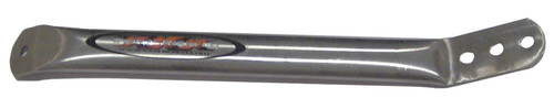 Wing Strap - Nose - Aerodynamic - Adjustable - 7.5 to 6 in Adjustable Height - Chromoly - Polished - Triple X Sprint Car - Each