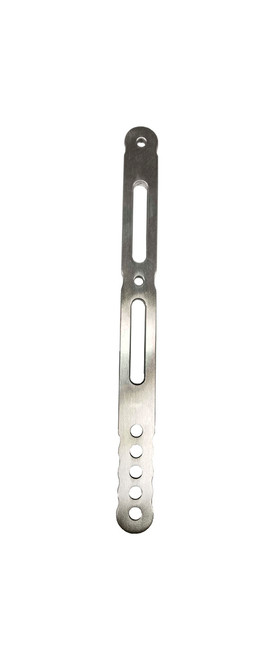 Wing Strap - Nose - Adjustable - 9.75 to 7.75 in Adjustable Height - Aluminum - Natural - Triple X Spring Car - Each