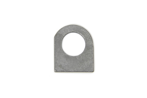 Brake Line Tab - Weld-On - 5/8 in Mounting Hole - 0.125 in Thick - Steel - Natural - Each