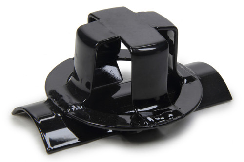 Spring Cup - Lower - Rear - Weld-On - Steel - Black Powder Coat - 5 / 5.5 in OD Springs - 3 in Tube Diameter - Each