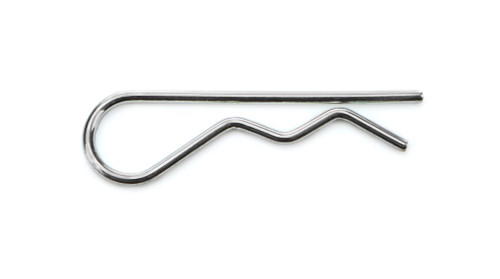 Hair Pin Clip - 0.093 in Wire Diameter - Steel - Zinc Oxide - UB Machine Sway Bar Adjuster - Each