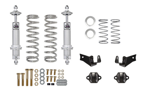 Coil-Over Shock Kit - Viking - Double Adjustable - 1 to 3 in Lowering - Brackets / Hardware / Shocks / Springs - Rear - GM B-Body 1978-96 - Pair Coil-Over Shock Kit - Viking - Double Adjustable - 1 to 3 in Lowering - Brackets / Hardware / Shocks / Springs - Rear - GM B-Body 1978-96 - Pair