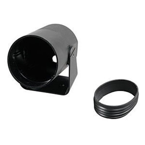 Gauge Cup - Adjustable - 2-1/16 in Diameter Gauge - Pedestal Mount - Plastic - Black - Universal - Each