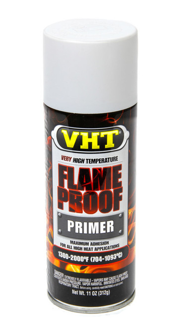 Primer - Flameproof Coating - High Temperature - Silicone Ceramic - Flat White - 11 oz Aerosol - Each Primer - Flameproof Coating - High Temperature - Silicone Ceramic - Flat White - 11 oz Aerosol - Each