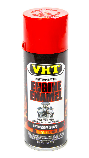 Paint - Engine - High Temperature - Ceramic Urethane - Universal Bright Red - 11 oz Aerosol - Each