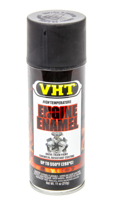 Paint - Engine - High Temperature - Ceramic Urethane - GM Satin Black - 11 oz Aerosol - Each