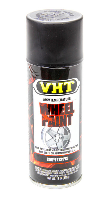Paint - Wheel Paint - Satin Black - 11 oz Aerosol - Each