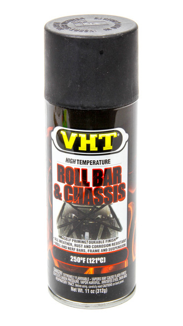 Paint - Roll Bar and Chassis Paint - Epoxy - Satin Black - 11 oz Aerosol - Each