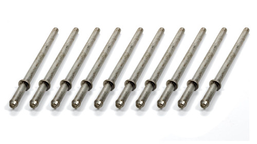 Exhaust Hanger Rods - 0.5 in Diameter - 9 in Long - Stainless - Set of 10