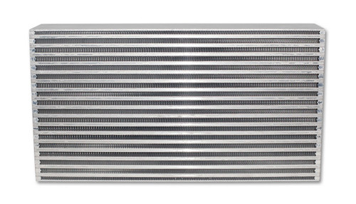 Intercooler Core - Horizontal Flow - 22 x 4.5 x 11.75 in Tall - Aluminum - Natural - Each