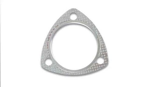 Collector Gasket - 0.07 in Thick - 3.5 in Diameter - 3-Bolt - Steel Graphite Laminate - Each