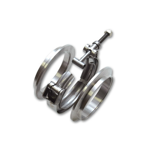 V-Band Clamp Assembly - 1.5 in OD Tubing - Stainless - Natural - Each