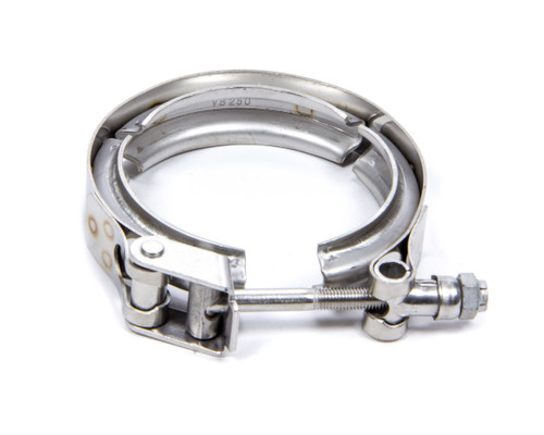 V-Band Clamp - 2.375 in - 2.5 in V-Band Flange - Stainless - Natural - Each V-Band Clamp - 2.375 in - 2.5 in V-Band Flange - Stainless - Natural - Each