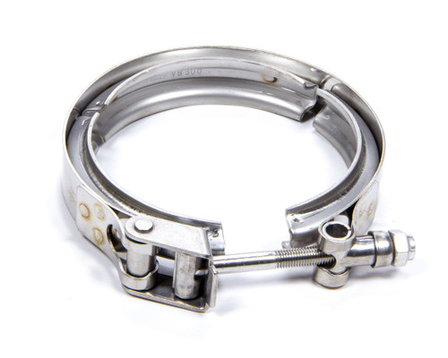 V-Band Clamp - 2.75 in - 3 in V-Band Flange - Stainless - Natural - Each V-Band Clamp - 2.75 in - 3 in V-Band Flange - Stainless - Natural - Each
