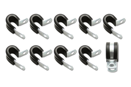 Line Clamp - Adel - 3/4 in ID - Rubber Lining - Stainless - Set of 10