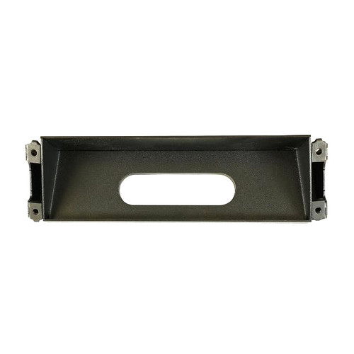 Control Panel Adapter - Gen IV SureFit - OEM to ProLine 3 Knob Panel - Steel - Black Paint - GM F-Body 1967-68 - Each