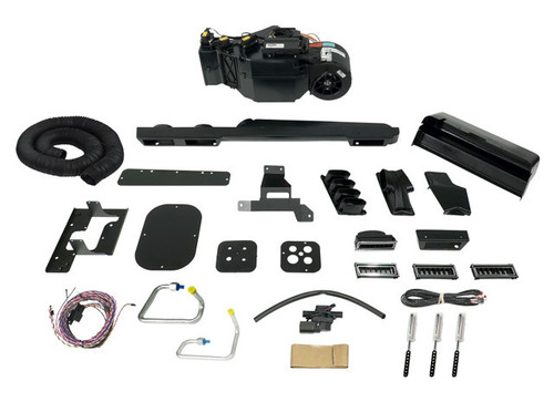 Air Conditioning Evaporator Kit - Gen V SureFit - Brackets / Evaporator / Hardware / Wiring - GM Fullsize Truck 1964-66 - Kit