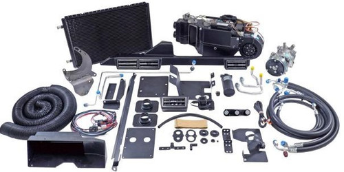 Air Conditioning Evaporator Kit - Gen V SureFit - Brackets / Condenser / Compressor / Hardware / Wiring - Ford Fullsize Truck 1968-72 - Kit