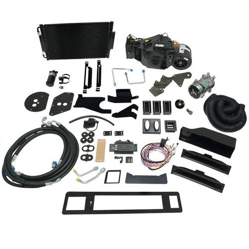 Air Conditioning Evaporator Kit - Gen V SureFit - Brackets / Controls / Condenser / Compressor / Evaporator / Drier / Hardware / Lines / Wiring - Non-Factory Air - Ford Fullsize SUV / Truck 1973-79 - Kit