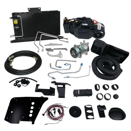 Air Conditioning Evaporator Kit - Gen V SureFit - Brackets / Controls / Hardware / Wiring - GM Fullsize Truck 1967-72 - Kit
