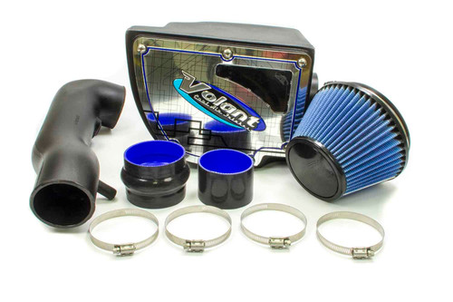 Air Induction System - Closed Box - Reusable Oiled Filter - Plastic - Black - 3.6 L - Mopar V6 - Jeep Wrangler JK 2012-18 - Kit