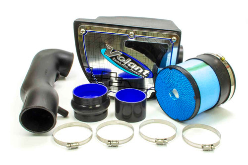 Air Induction System - Closed Box - Maintenance Free Filter - Plastic - Black - 3.6 L - Mopar V6 - Jeep Wrangler JK 2012-18 - Kit