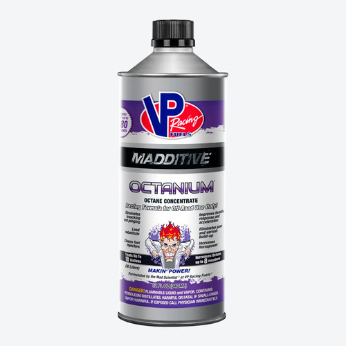 Fuel Additive - Octanium - System Cleaner - Octane Booster - Lead Substitute - 32 oz Bottle - Gas - Each