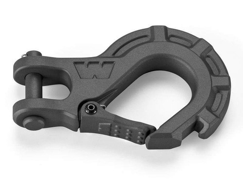 Tow Hook - Epic Winch Hook - Pin-On - 12000 lb Capacity - Integrated Bottle Opener - Steel - Black Powder Coat - Each