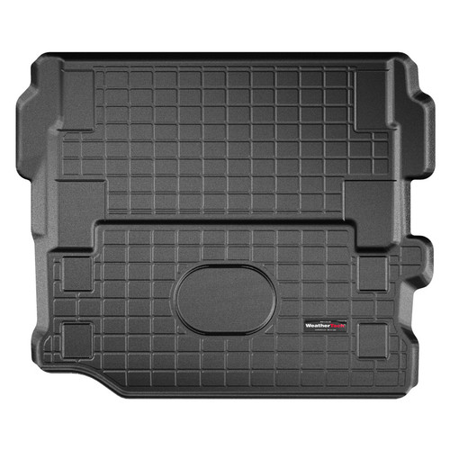 Cargo Liner - Behind Front Row - Plastic - Black / Textured - Jeep Wrangler JL - 2018-19 - Each