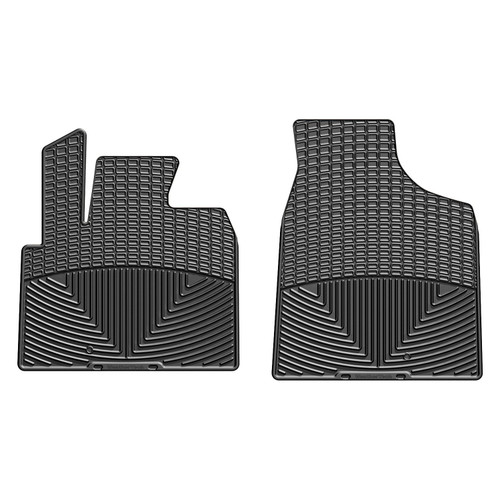Floor Mat - All Weather - Front - Rubber - Black / Textured - Dodge Caravan 2015 - Pair