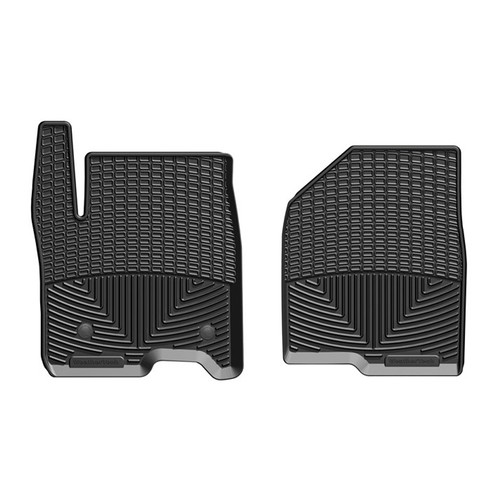 Floor Mat - All Weather - Front - Rubber - Black / Textured - Crew Cab - GM Fullsize Truck 2019 - Pair
