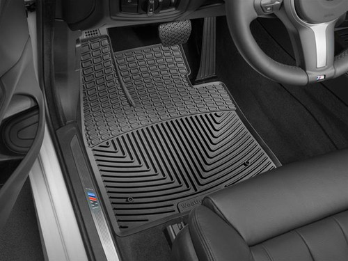 Floor Mat - All Weather - Front - Rubber - Black / Textured - Dodge Ram Fullsize Truck 2019-21 - Pair