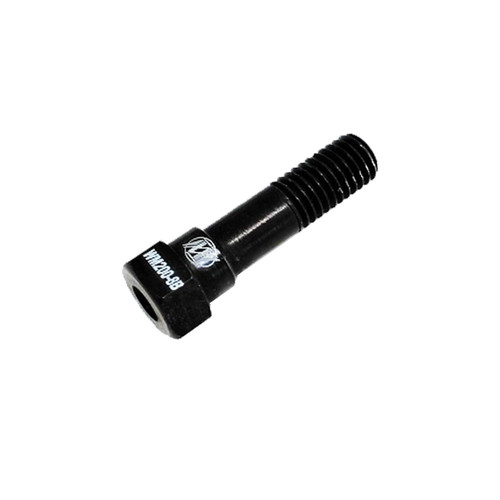 Shock Mount Bolt - 1/2-13 in Thread - 3-1/2 in Length - Steel - Black Zinc - Each