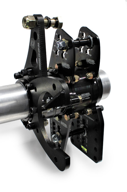 Birdcage - Combo - Driver Side - Rear - 3.000 in Bearing - Double Sheer - Adjustable - Heavy - Zero Index - Hardware / Clamp Rings - Steel - Black Powder Coat - Universal - Kit Birdcage - Combo - Driver Side - Rear - 3.000 in Bearing - Double Sheer - Adjustable - Heavy - Zero Index - Hardware / Clamp Rings - Steel - Black Powder Coat - Universal - Kit