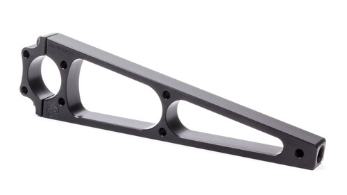 Hood Pin Bracket - Clamp-On - 1.5 in Tube - 0.5 in OD - 9.5 in Tall - Aluminum - Black Anodized - Each