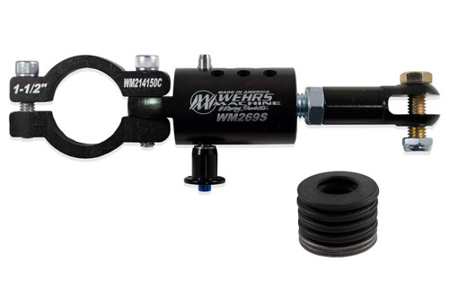 Suspension Limiter Chain Mount - Quick Adjust - Clamp-On - Steel - Black Oxide - 1-1/2 in OD Tube - Each