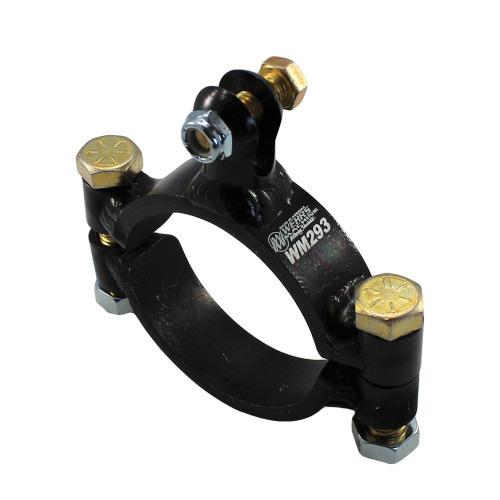 Suspension Limiter Chain Clamp - Steel - Black Zinc Oxide - 3 in OD Axle Tubes - Each