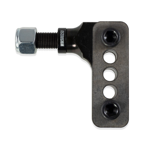 Shock Mount - Weld-On - Adjustable - Steel - Black Powder Coat - Flat Mount - Each