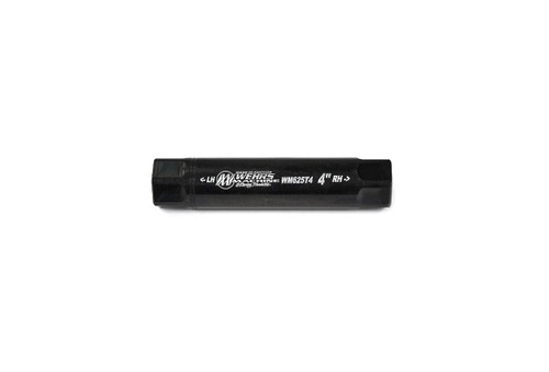Suspension Tube - 0.875 in OD - 4 in Long - 5/8-18 in Female Thread - Steel - Black Oxide - Each