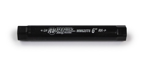 Suspension Tube - 0.875 in OD - 6 in Long - 5/8-18 in Female Thread - Steel - Black Oxide - Each