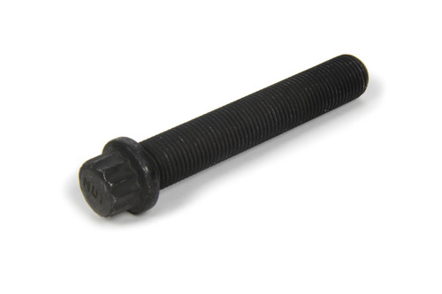 Wheel Stud - 1/2-20 in Thread - 3.000 in Long - Full Thread - Steel - Black Oxide - Each