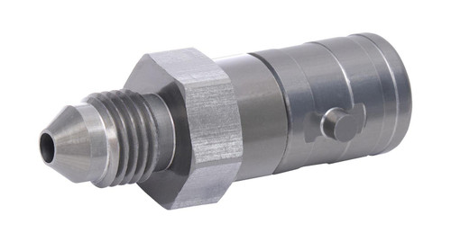Fitting - Quick Disconnect - 3 AN Male to Male Quick Disconnect - Aluminum - Clear Anodized - Each
