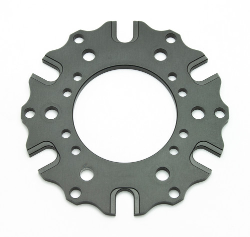 Brake Rotor Adapter - Rear Inboard - 6 x 5.500 in Rotor Bolt Pattern - Aluminum - Gray Anodized - Each Brake Rotor Adapter - Rear Inboard - 6 x 5.500 in Rotor Bolt Pattern - Aluminum - Gray Anodized - Each