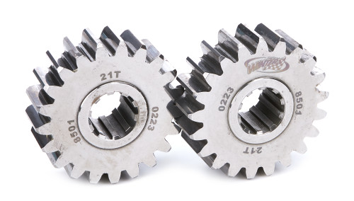 Quick Change Gear Set - 8500 Series - Set 1 - 10 Spline - 4.12 Ratios 4.12 / 4.12 - 4.86 Ratios 4.86 / 4.86 - Steel - Polished - Each Quick Change Gear Set - 8500 Series - Set 1 - 10 Spline - 4.12 Ratios 4.12 / 4.12 - 4.86 Ratios 4.86 / 4.86 - Steel - Polished - Each
